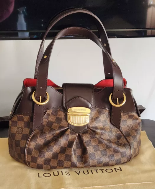 Louis Vuitton LV Hand Bag Sistina Brown Damier PM