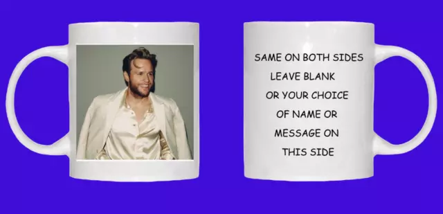 Olly Murs Personalised White Mug Choice Of  Designs Fast Postage Ideal Gift