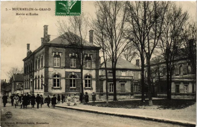 CPA MOURMELON-le-GRAND - Town Hall and Schools (364650)
