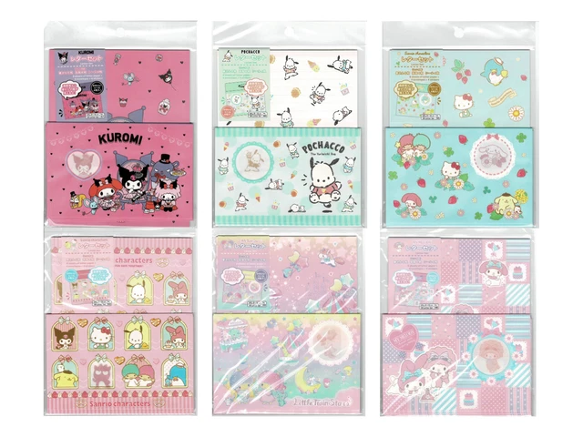Sanrio  Letter Writing Set Hello Kitty Cinnamoroll My Melody Kuromi