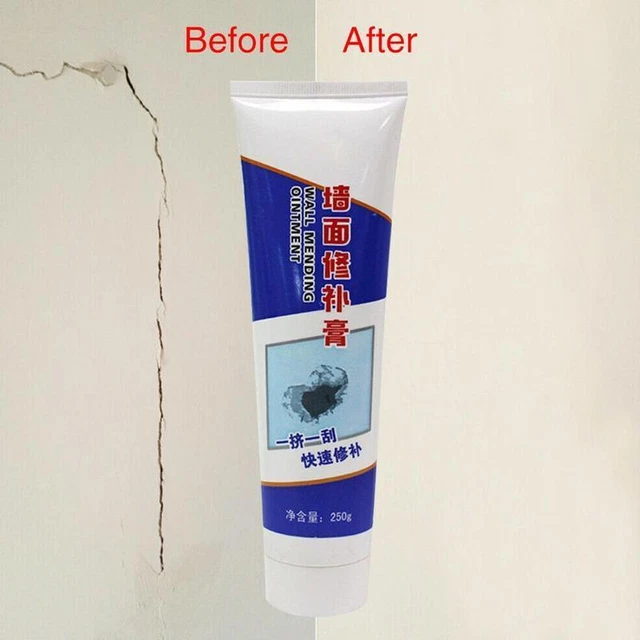 Wall Repair Paste Mending Agent Repair Crack Broken Hole + Filler Scraper Z3Z6