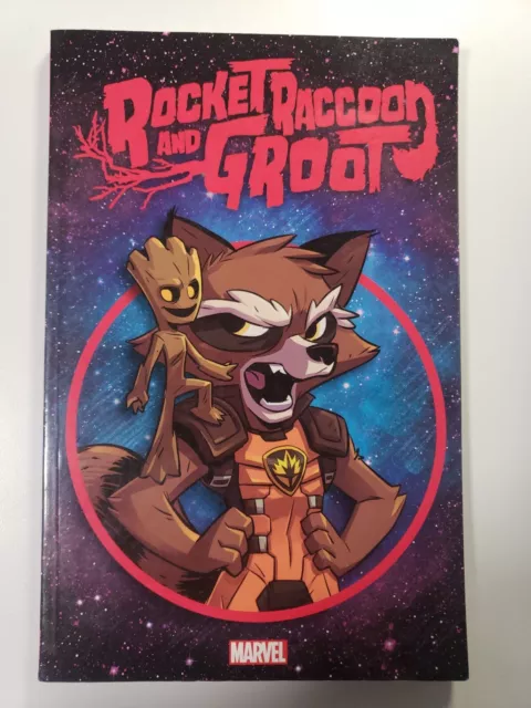 Marvel Comics Rocket Raccoon And The Groot Stan Lee Guardians of Galaxy