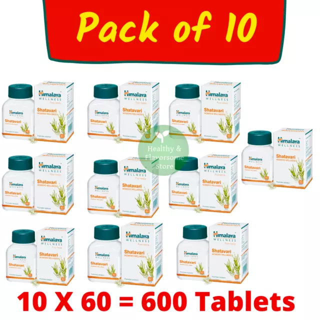 Himalaya HERBAL Shatavari Women's Reproductive Wellness 10 Boxes 2026 Exp