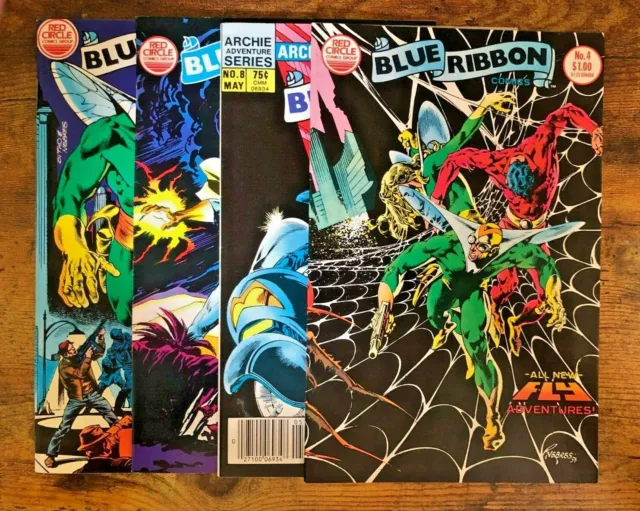 Blue Ribbon Comics #1,2,4,8 (Red Circle/Archie) 1984 - VF/NM