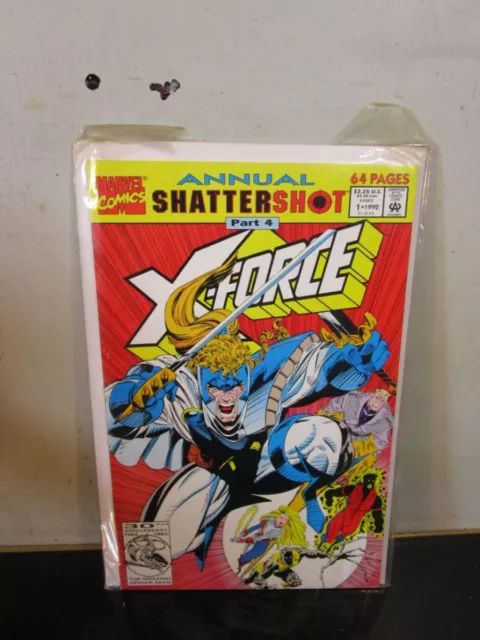 Marvel X-Force Annual #1 Shattershot Bagged Boarded ~