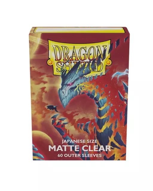 Dragon Shield Japanese Size Outer Card Sleeves | 60 Matte Sleeves |  Yu-Gi-Oh!