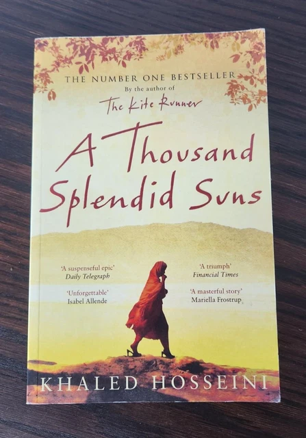 A THOUSAND SPLENDID Suns by Khaled Hosseini Paperback New $16.81 ...