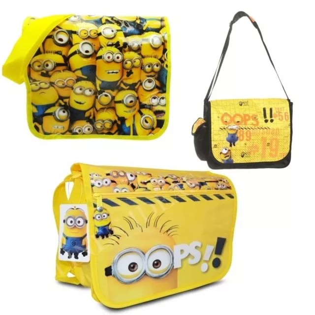 Official Despicable Me Minions School College Uni Despatch Bag New Gift