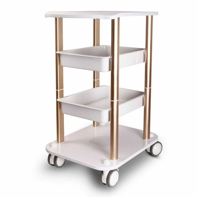 Rolling Trolley Cart Beauty Machine Salon SPA Storage Equipment Organizer Stand Rolling Trolley Cart Beauty Machine Salon SPA Storage Equipment Organizer Stand