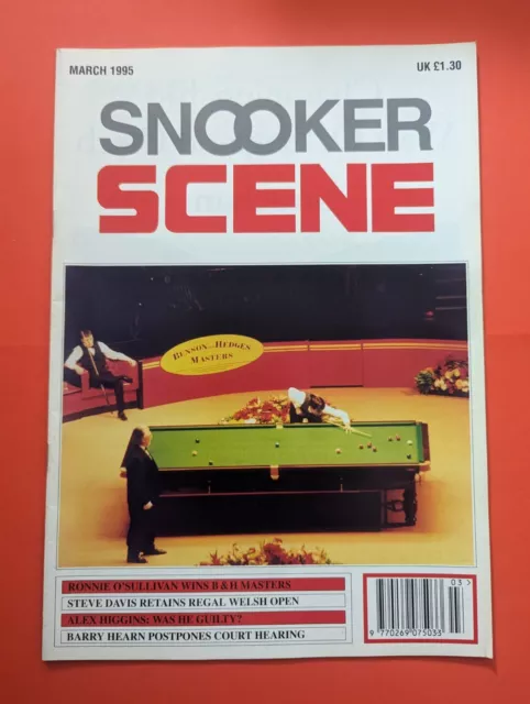 Snooker Scene Magazine March 1995