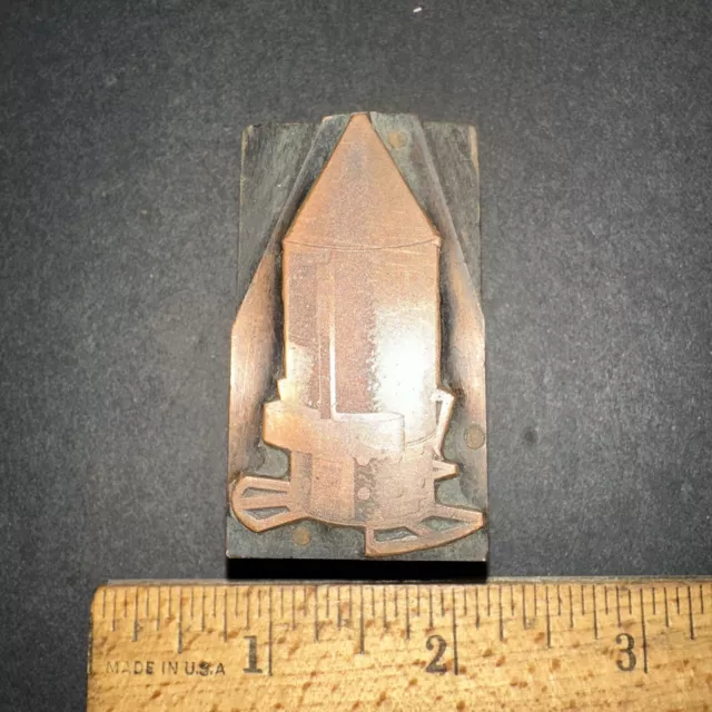 Printing Blocks “ Unknown Image?? “ Copper Face