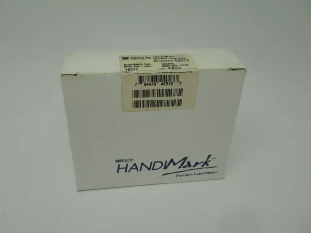 Brady 42013 Printer Ribbon Red 2" Width 75 Ft NEW