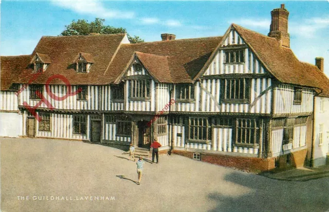 Picture Postcard- Lavenham, the Guildhall [Salmon]