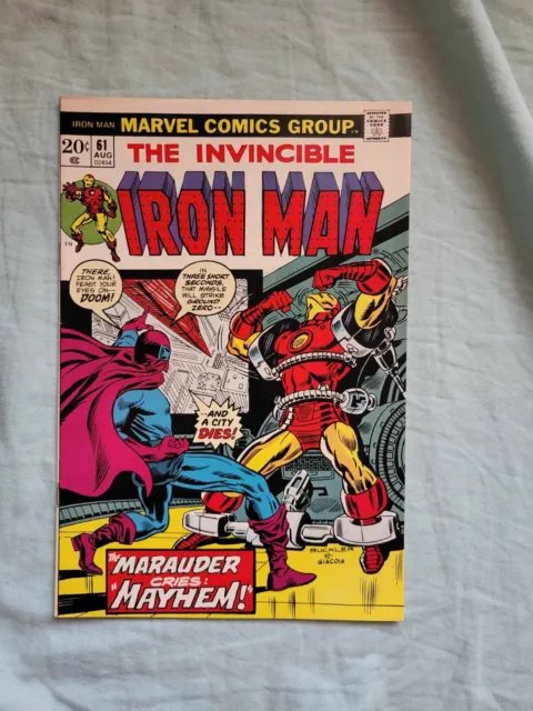 Marvel Comics: The Invincible Iron Man #61 (1968) VF