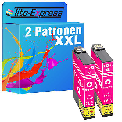 Più Pack 2x cartuccia XL MAGENTA ProSerie per Epson Stylus s22 te1283
