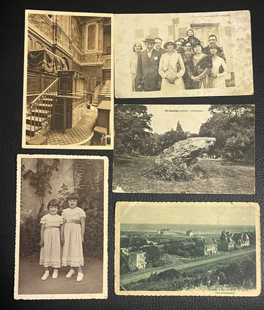 LOT DE CARTES postales anciennes EUR 4,00 - PicClick FR