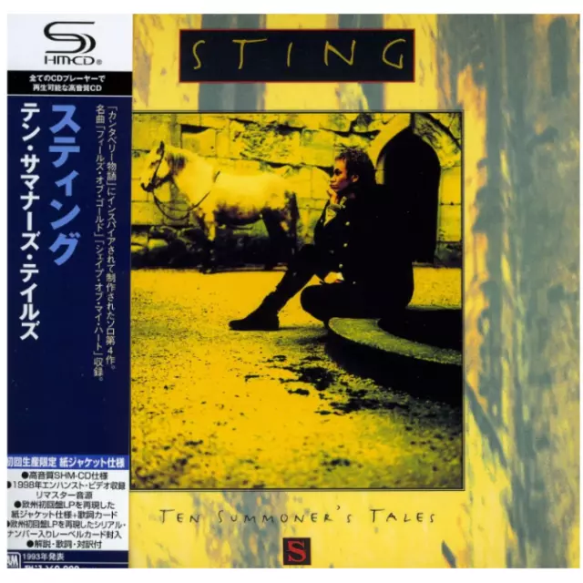 Sting ( The Police ) - Ten Summoner's Tales Japan SHM MLPS UICY-94308 NEU OVP