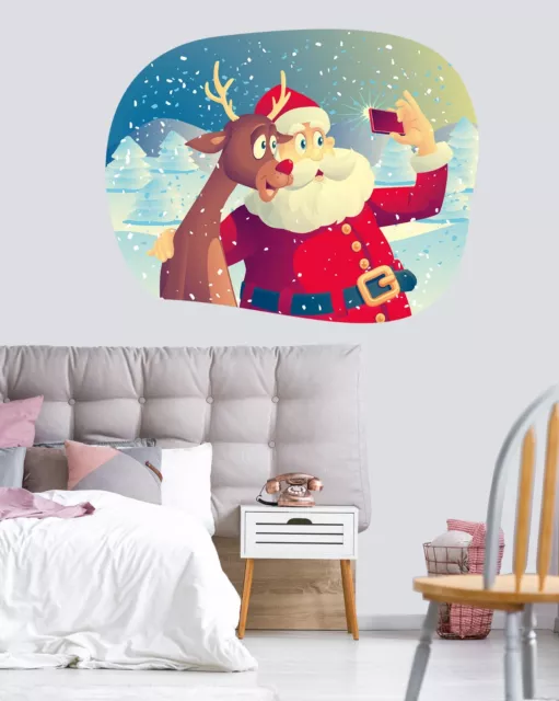3D Christmas Xmas Fashion 6 Wallpaper Murals Floor Wall Print Decal Wall Sticker