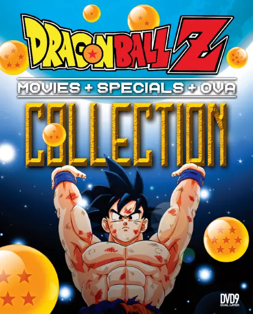 DVD ENGLISH VERSION DRAGON BALL Z COLLECTION 16Movies +8Special + 