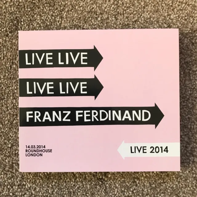 FRANZ FERDINAND - LIVE 2014 - RARE 2 x CD