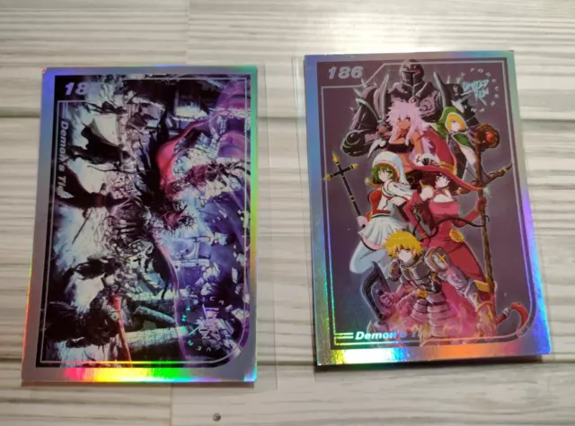 Limited Run Silver Cards Lot - Demon's Tier 185 186 Collection