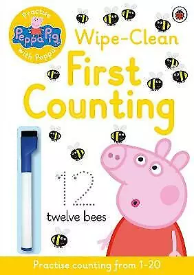 Peppa Pig: Practise with Peppa: Wipe-Clean Counting by , NEW Book, (BXM10)