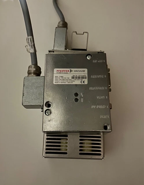 Pfeiffer Turbo Pump Controller with power supply PM C01 720
