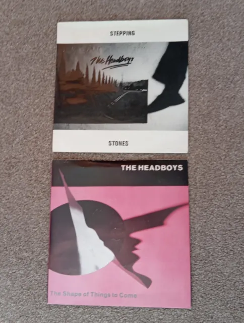 The Headboys - The Shape Of Things To Come & Stepping Stones  7" Vinyl Singles