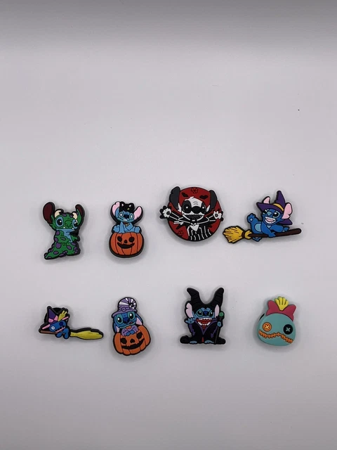 Shoes Charms For Crocs Stitch Set 8 Pcs Collectibles Jibbitz Set