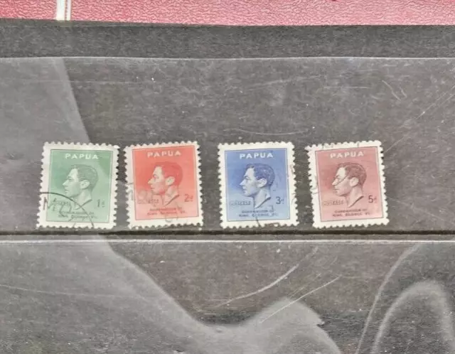 Papua - Coronation of King George VI  1937 - (Used Set)