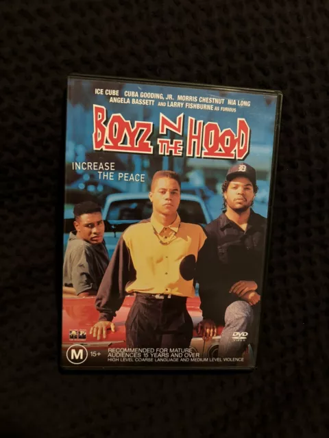 Boyz N In The Hood PAL DVD Region 4 Ice Cube, Cuba Gooding Jr, Fishburne