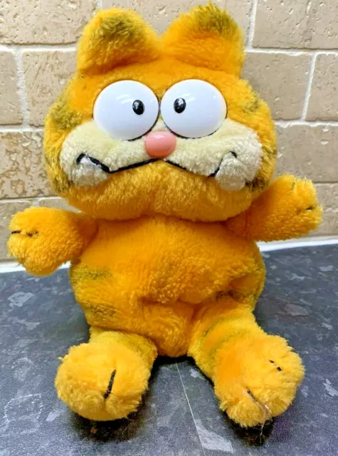 Vintage 1980's Garfield Bean Bag Soft Toy Fun Farm