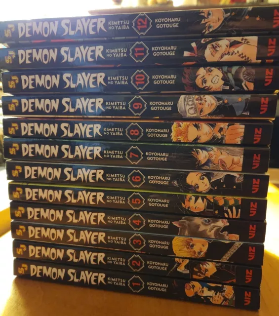 Mangá Demon Slayer Vol. 08 Original - Envio no mesmo dia - ShopDG