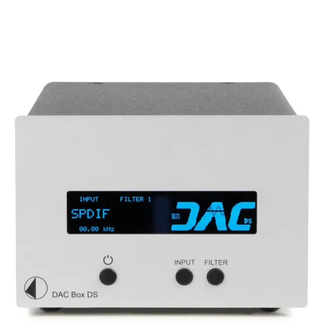 Pro-Ject DAC Box DS Digital To Analog Converter Silver