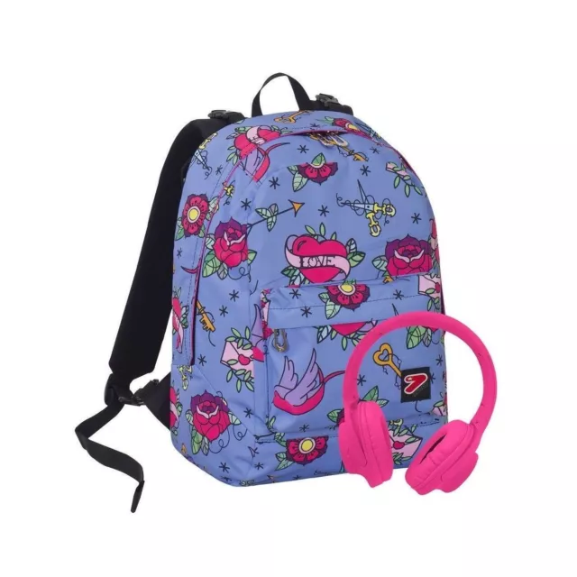 Zaino Reversibile Swallow+cuffie - SEVEN  4 anni garanzia