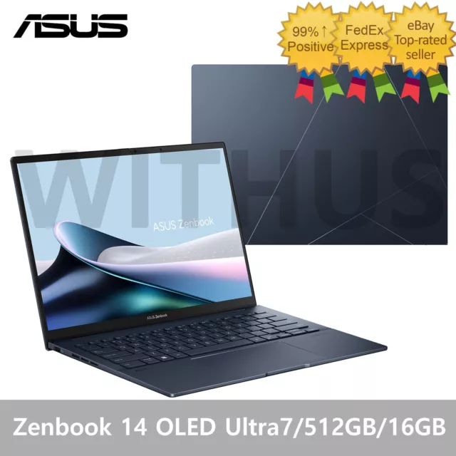 ASUS ZENBOOK 14 OLED UX3405MAPP208W 14" Intel Arc 512 Go 16 Go Ultra7