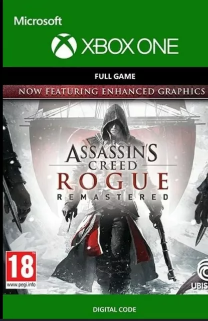 Assassin's Creed ROGUE REMASTERED Xbox One Series X|S Key VPN NO DISC