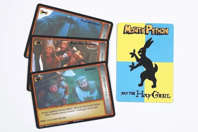 Monty Python and the Holy Grail CCG Card Game (1996) Choose Your RARE CARD
