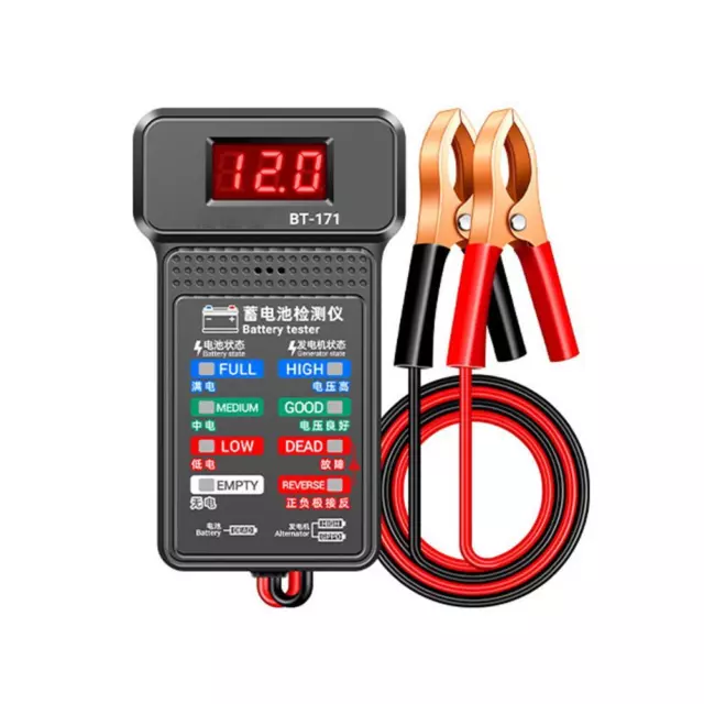 Digital Car Battery Tester Automotive Cranking Charging Test Analyzer 12V ▲*