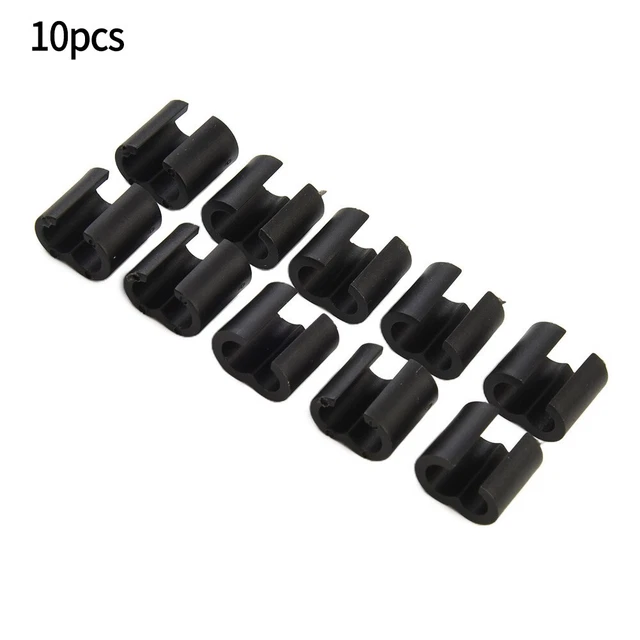 50 Pièces Cyclisme VTT Vélo Câble C-Clips Boucles de