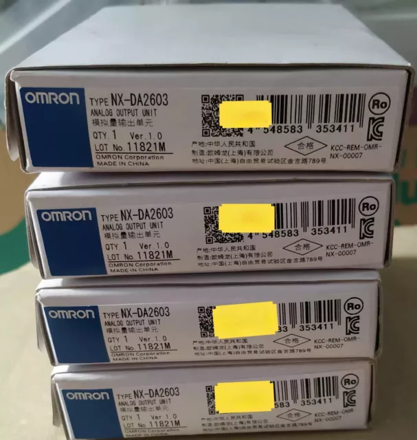 Omron NX-DA2603 ANALOG OUTPUT UNIT NEWFedex shipping