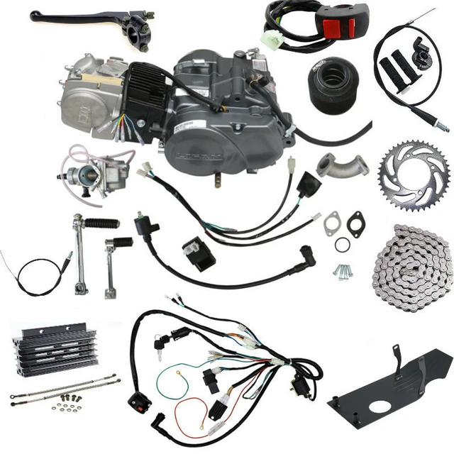 KIT MOTEUR LIFAN 140cc Pit Bike Trail CT70 Z50 Apollo RFZ125 ATC70