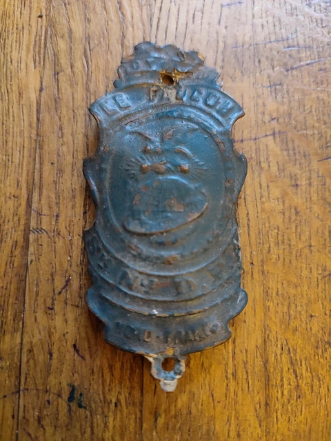 Plaque De Vélo Ancienne Cycles ORIGAN - Collection Cyclisme