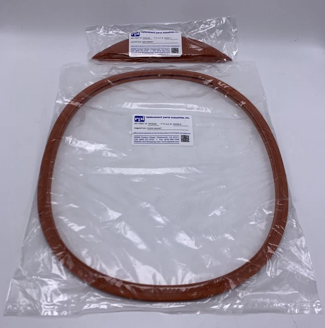 RPI Brand Door Seal Gasket Kit for Midmark M11 Ultraclave MIG028 & MIG036