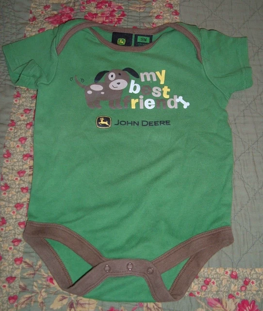 John Deere "My Best Friend" Infant 18 Month One Piece