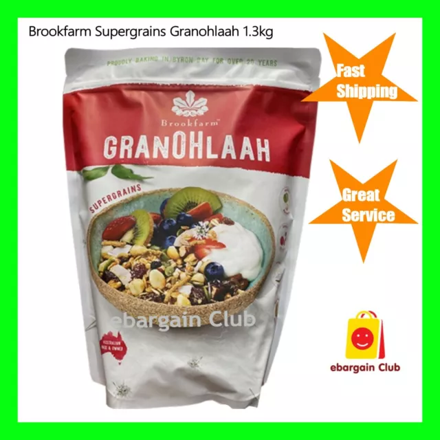 Brookfarm Supergrains Granohlaah 1.3Kg eBargainClub