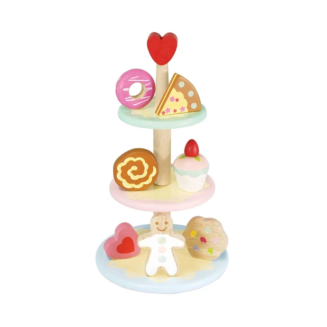 Le Toy Van Honeybake Collection, Tier Cake Stand - 3 Layers