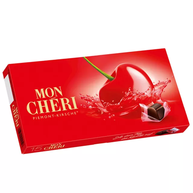 Achat Ferrero Mon Chéri · Bonbons de chocolat fin fourrés cerise