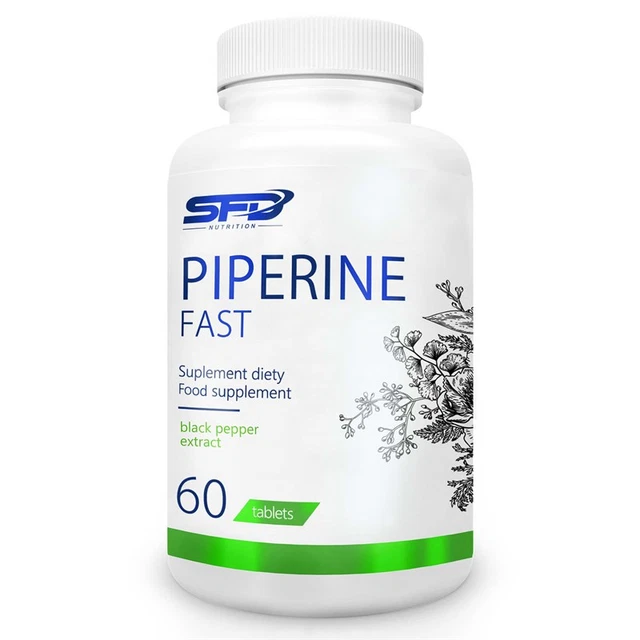 SFD Negro Pimienta Extracto 60 Pastillas Con Menta Peperina