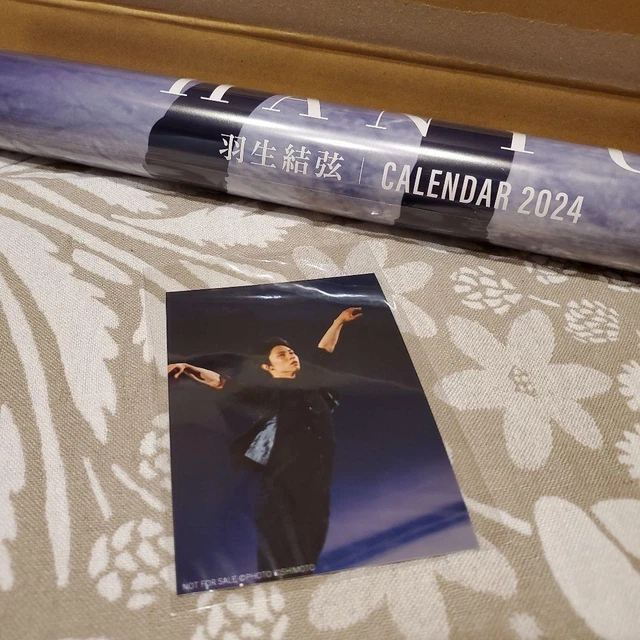 YUZURU HANYU CALENDAR 2024 With Benefits £87.93 PicClick UK